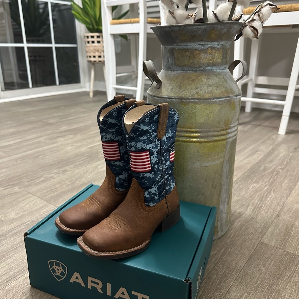 Ariat Patriot Boots - Grand Canyon/Blue Camo 10.5